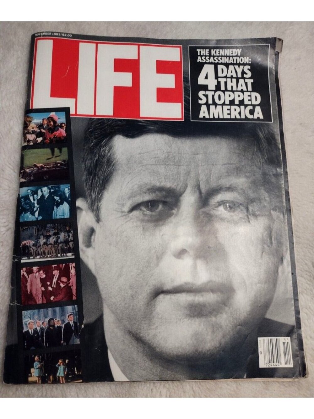 VTG Life Magazine November 1983 The John F. Kennedy Assassination Stopped USA
